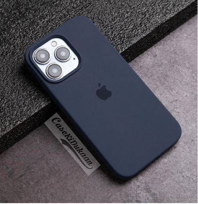 Silicone Case for iPhone 16 Pro Max - Blue