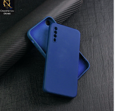 Silicone Case for Samsung Galaxy A30s - Blue