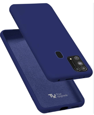 Silicone Case for Samsung Galaxy M31 - Blue