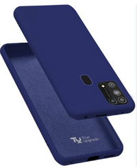 Silicone Case for Samsung Galaxy M31 - Blue