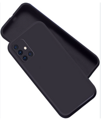 Silicone Case for Samsung Galaxy A71 - Black