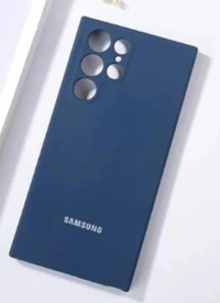 Silicone Case for Samsung Galaxy S22 Ultra - Blue