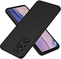 Silicone Case for Samsung Galaxy A73 5G - Black