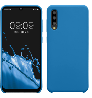 Silicone Case for Samsung Galaxy A50 - Blue