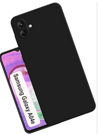 Silicone Case for Samsung Galaxy A04e - Black