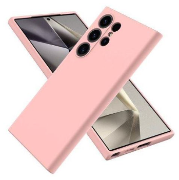 Silicone Case for Samsung Galaxy S25 Ultra - Pink