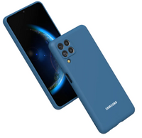 Silicone Case for Samsung Galaxy A22 - Blue