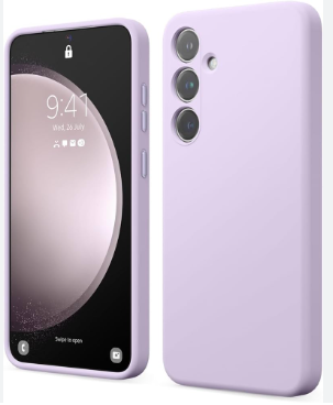 Silicone Case for Samsung Galaxy S24 - Purple