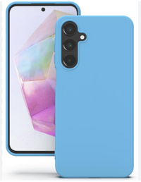 Silicone Case for Samsung Galaxy A35 5G - Blue