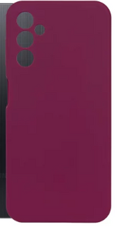 Silicone Case for Samsung Galaxy A14 - Burgundy