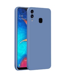 Silicone Case for Samsung Galaxy A20s - Blue
