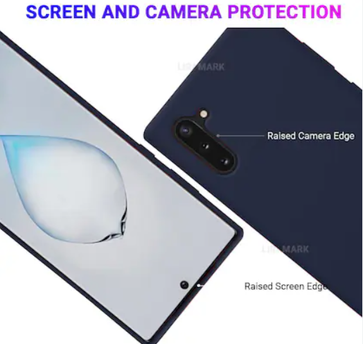 Silicone Case for Samsung Galaxy Note 10+ - Blue