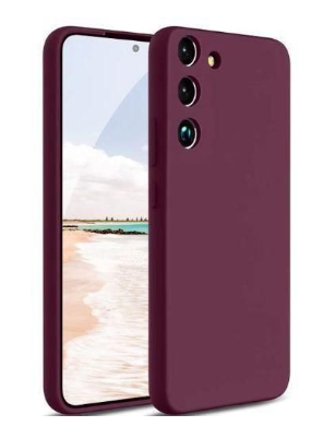Silicone Case for Samsung Galaxy S21 - Burgundy
