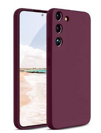 Silicone Case for Samsung Galaxy S21 - Burgundy