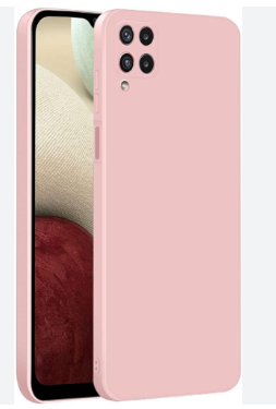 Silicone Case for Samsung Galaxy A12 - Pink