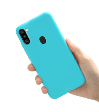 Silicone Case for Samsung Galaxy A11 - Blue