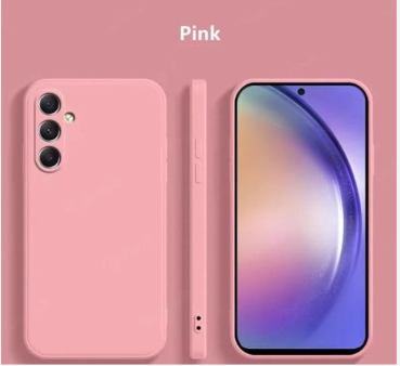 Silicone Case for Samsung Galaxy A14 - Pink