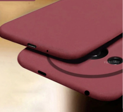 Silicone Case for Xiaomi Redmi A3 - Burgundy