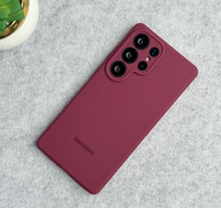 Silicone Case for Samsung Galaxy S25 Ultra - Maroon