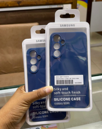 Silicone Case for Samsung Galaxy S24 Plus - Blue