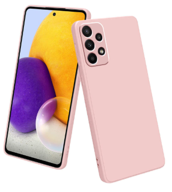 Silicone Case for Samsung Galaxy A72 - Pink