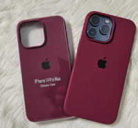 Silicone Case for iPhone 12 Pro Max - Burgundy