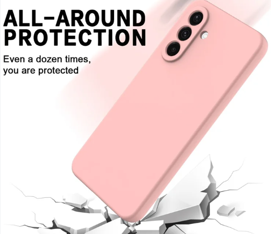 Silicone Case for Samsung Galaxy A56 - Pink