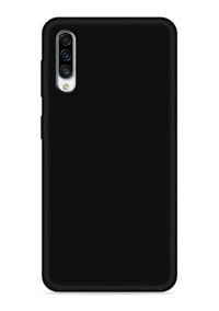 Silicone Case for Samsung Galaxy A30s - Black