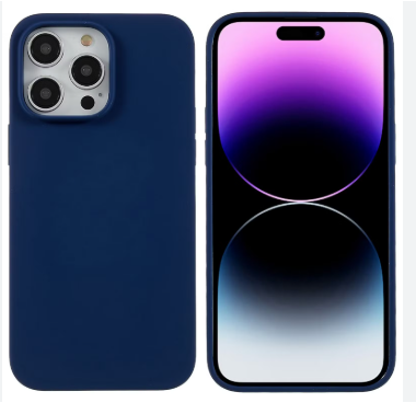 Silicone Case for iPhone 14 Pro - Blue