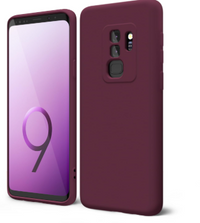 Silicone Case for Samsung Galaxy S9 Plus - Maroon