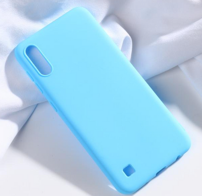 Silicone Case for Samsung Galaxy A10 - Blue