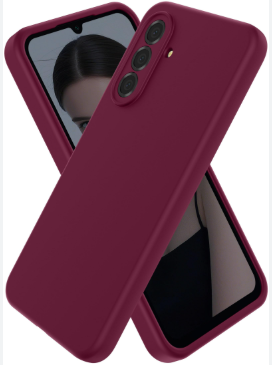 Silicone Case for Samsung Galaxy A26 - Maroon