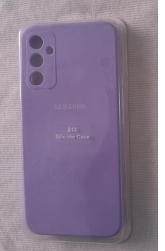 Silicone Case for Samsung Galaxy A14 - Purple