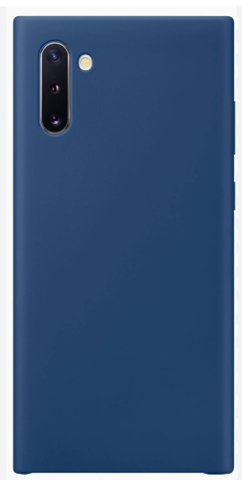 Silicone Case for Samsung Galaxy Note 10 - Blue