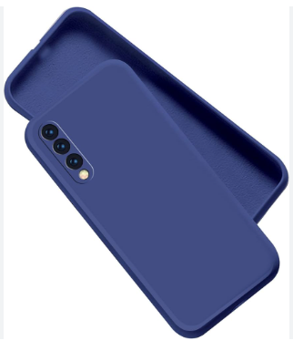 Silicone Case for Samsung Galaxy A70 - Blue