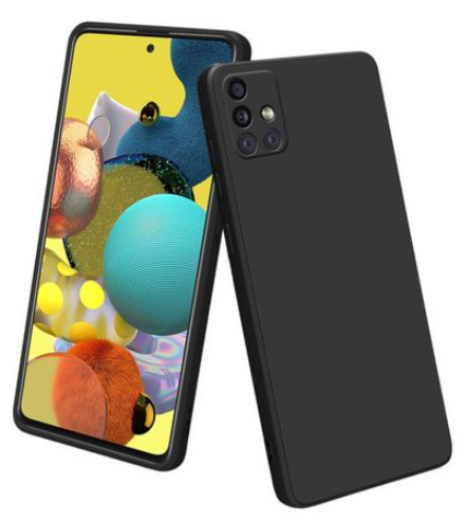 Silicone Case for Samsung Galaxy A51 - Black