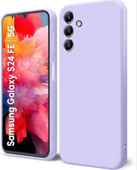 Silicone Case for Samsung Galaxy S24 FE - Purple