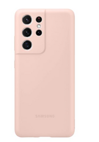 Silicone Case for Samsung Galaxy S21 Ultra - Pink