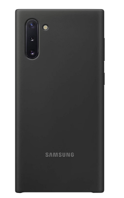 Silicone Case for Samsung Galaxy Note 10+ - Black