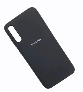 Silicone Case for Samsung Galaxy A70 - Black
