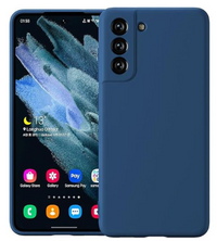 Silicone Case for Samsung Galaxy S21 - Blue