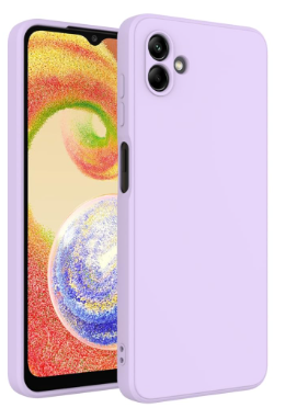 Silicone Case for Samsung Galaxy A06 - Purple