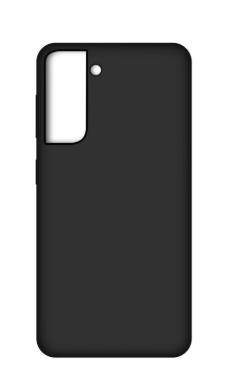 Silicone Case for Samsung Galaxy S21 - Black
