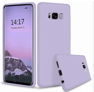 Silicone Case for Samsung Galaxy S8 Plus - Purple