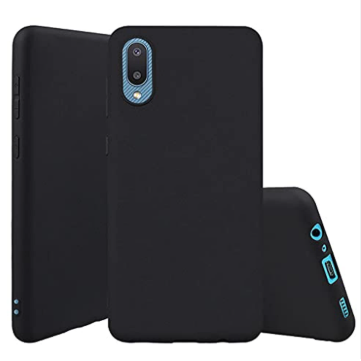 Silicone Case for Samsung Galaxy A02 - Black