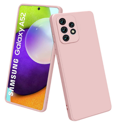 Silicone Case for Samsung Galaxy A52 - Pink