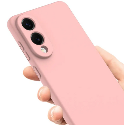 Silicone Case for Samsung Galaxy S25 Edge - Pink