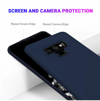 Silicone Case for Samsung Galaxy Note 9 - Blue