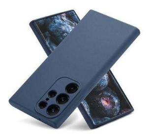 Silicone Case for Samsung Galaxy S22 Ultra - Blue