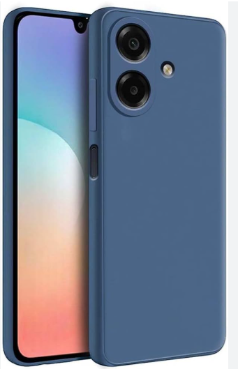 Silicone Case for Samsung Galaxy A07 - Blue